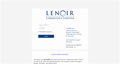 Desktop Screenshot of de.lenoircc.edu
